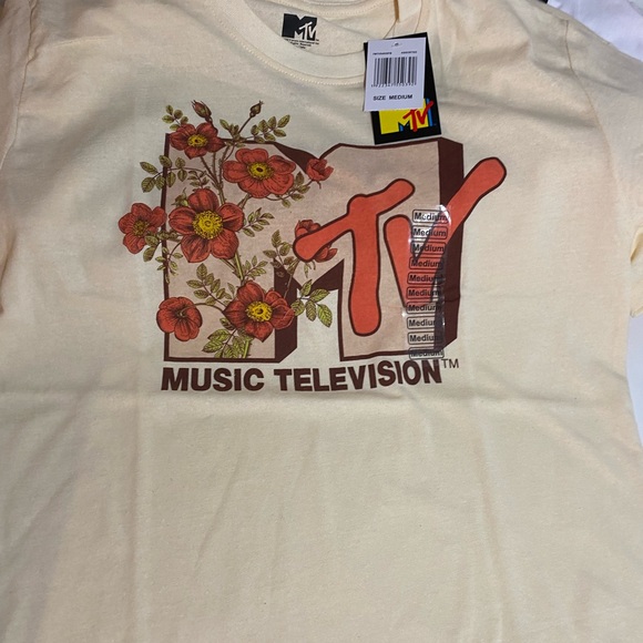 Juniors t-shirt Cropped Retro MTV - Picture 4 of 5